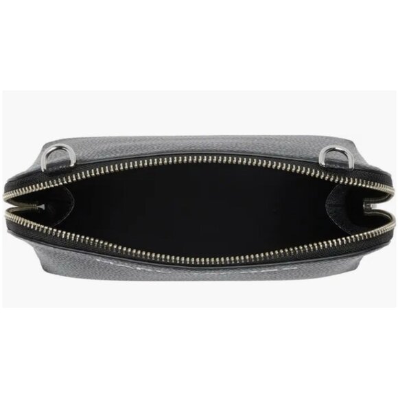 New Marc Jacobs Grind Crossbody Pouch Pebble Leather Black - Picture 5 of 6